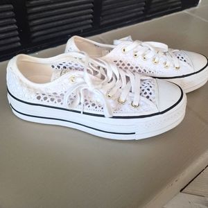 Converse Lace Wedding or Summer Shoe